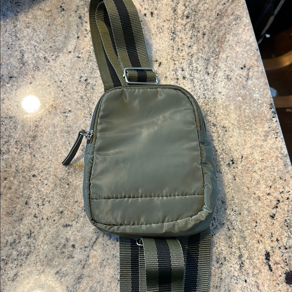 Olive Green Crossbody Bag